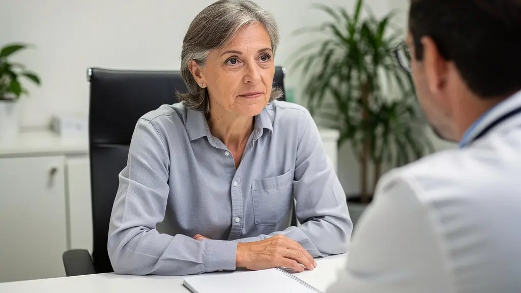 Consultation médicale pour évaluation d'autonomie d'une personne âgée